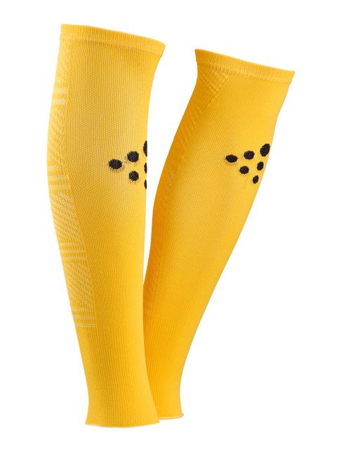 Craft Strumpa PREMIER ATHLETE W-O Foot, Yellow (Utbynäs SK)